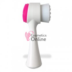 Perie din silicon pentru gomaj facial Cod PF08 cu 2 capete diferite